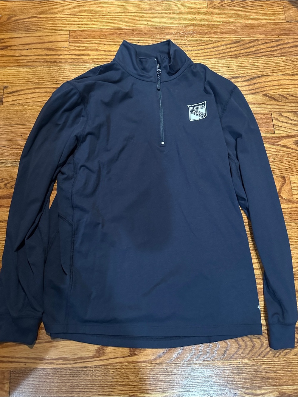 Men's New York Rangers ‘47 Navy Quarter-Zip Performance Pullover brand new